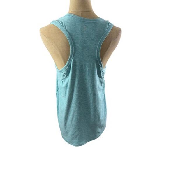 "TITLE NINE" Aqua Blue Tank Top SZ S Women's Runner Jogging Gym Workout Aerobics - Picture 3 of 9